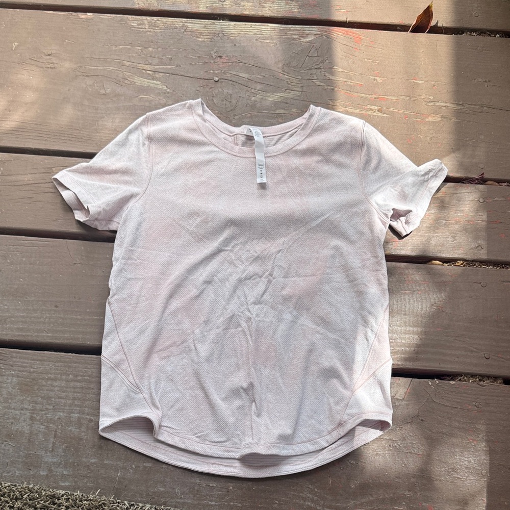 lululemon athletica Pink Short Sleeve Top
